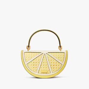Kate Spade Novelty - Lemon Drop Wicker 3D Crossbody